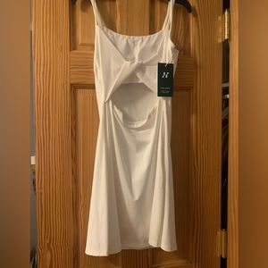 Halara athletic dress only white. Never worn
